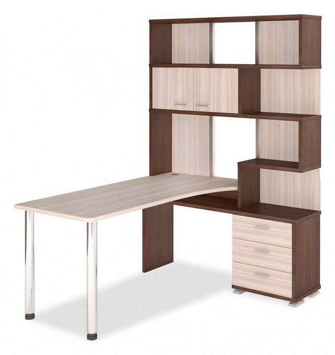 Стол компьютерный Домино СР-420-170 ШКК-Ч-ПРАВ