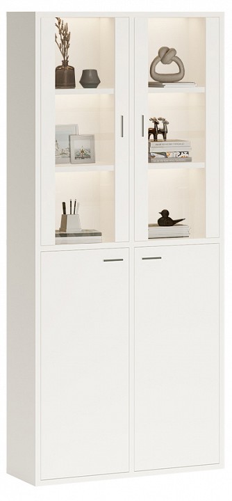 Шкаф-витрина Домино СУ(ш2в2)-2ФС-2ФГ