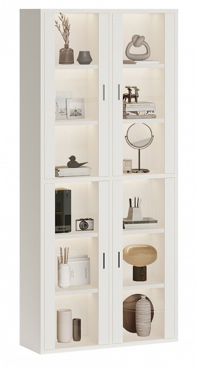 Шкаф-витрина Домино СУ(ш2в2)-4ФС