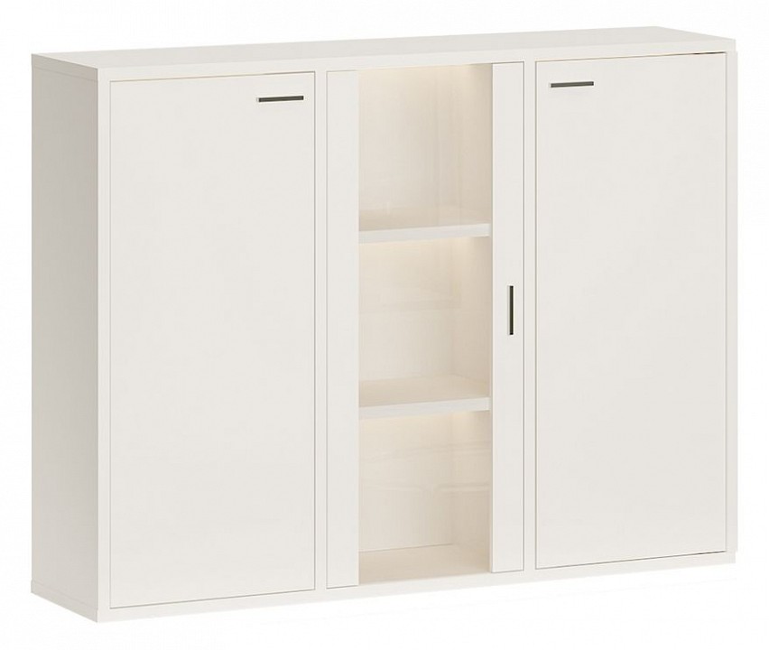 Тумба-витрина Домино СУ(ш3в1)-2ФГ-1ФС