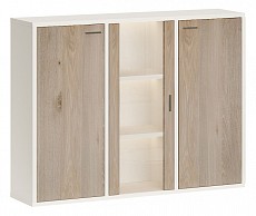 Тумба-витрина Домино СУ(ш3в1)-2ФГ-1ФС