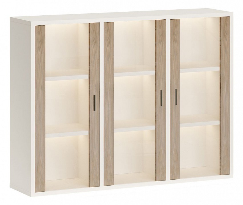 Тумба-витрина Домино СУ(ш3в1)-3ФС