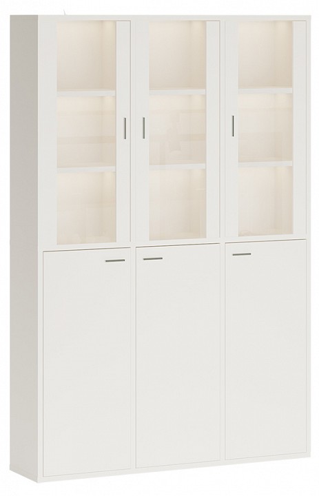 Шкаф-витрина Домино СУ(ш3в2)-3ФГ-3ФС