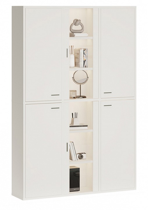 Шкаф-витрина Домино СУ(ш3в2)-4ФГ-2ФС