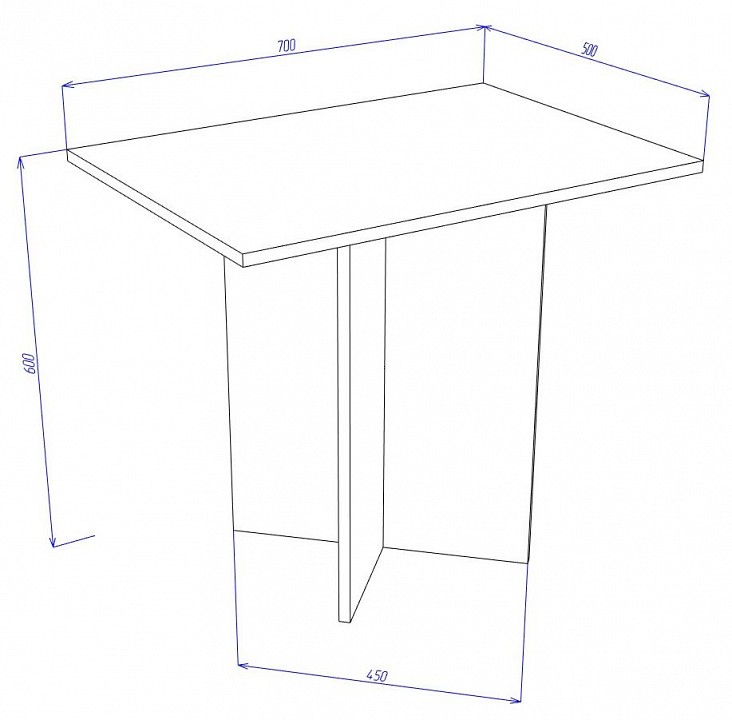 Стол журнальный cross СЖ4