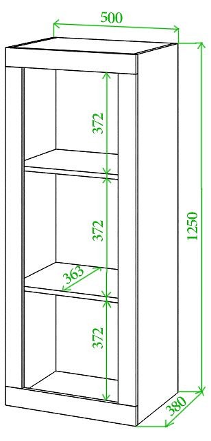 Полка навесная toivo ТОЙ-ПлОВ