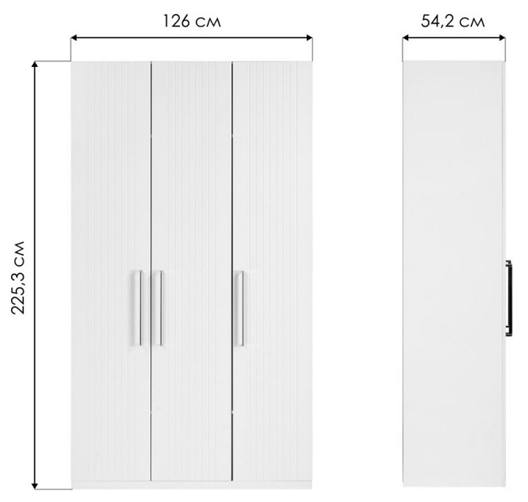 Шкаф платяной Вестра