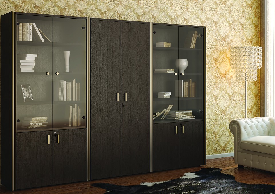 Панель с полками для шкафа chicago Т