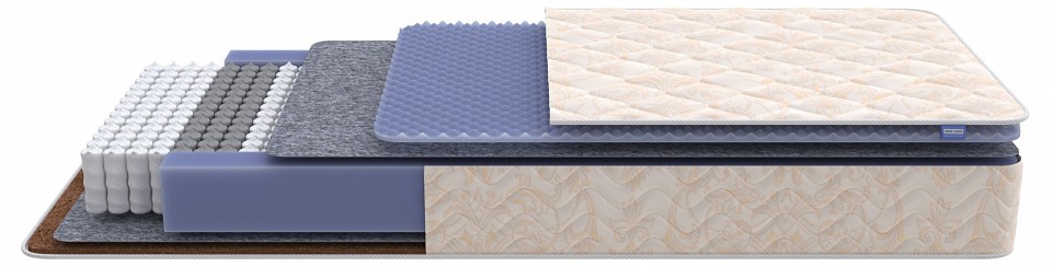 Матрас полутораспальный balance duo m-s 1950x1200