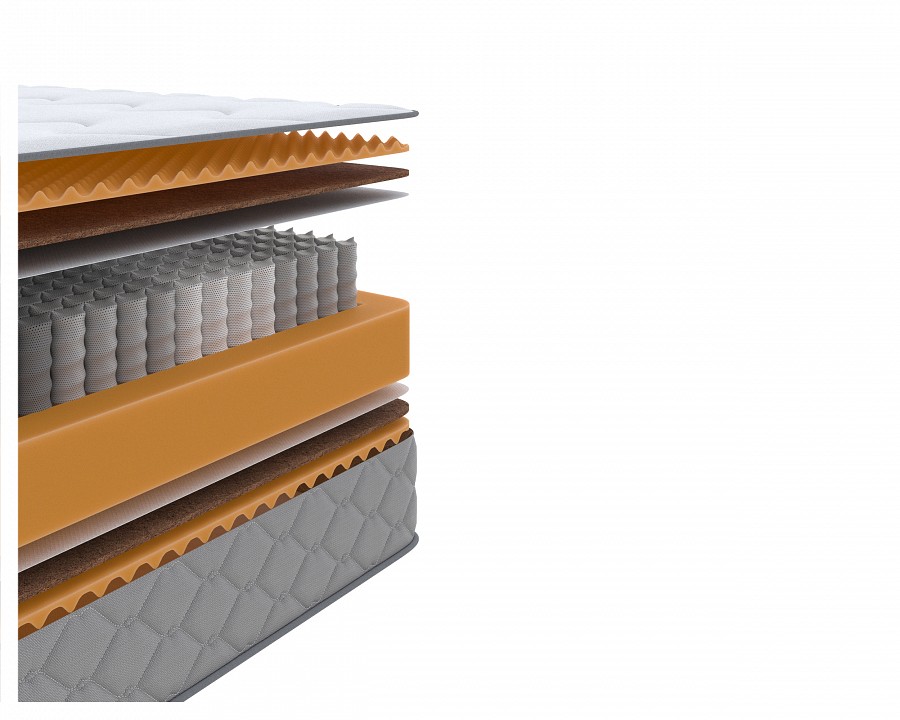 Матрас полутораспальный sleep middle plus 1900x1400