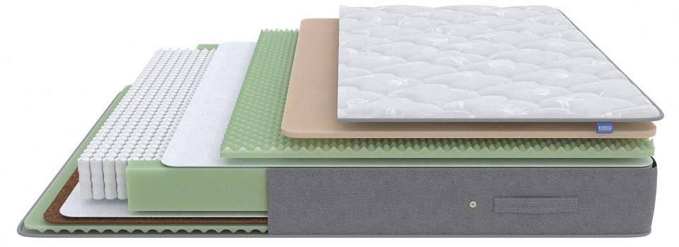 Матрас полутораспальный lux duo m-s 1950x1400