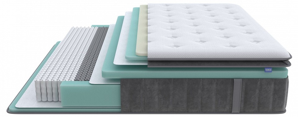 Матрас полутораспальный paradise medium 1950x1400