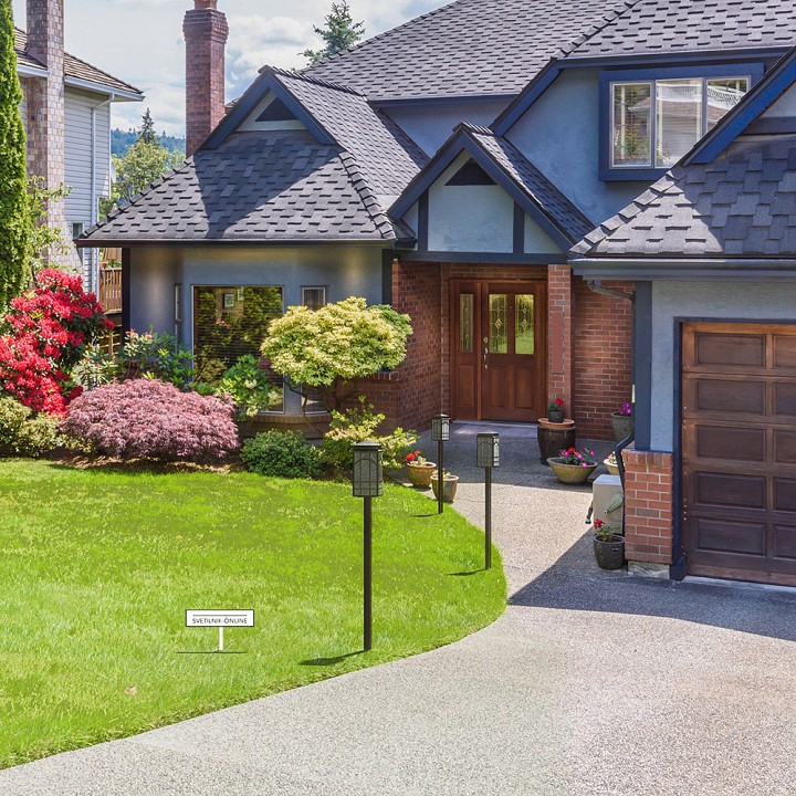 Наземный высокий светильник Джаз v10011