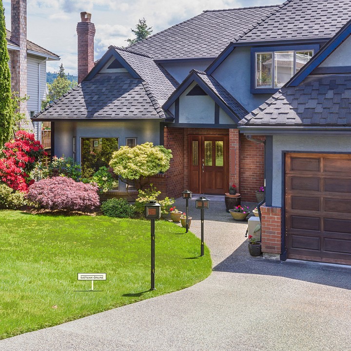 Наземный высокий светильник Аргус v10071