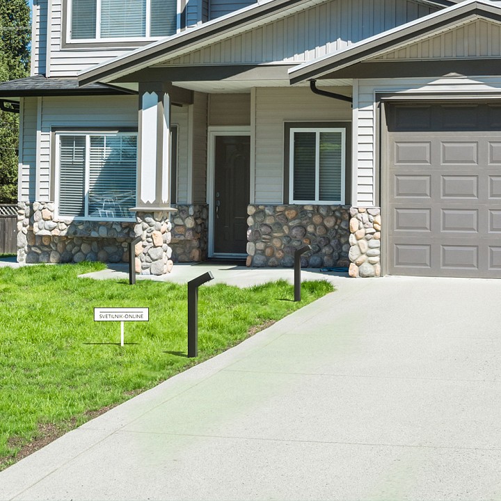 Наземный низкий светильник Тор v10141