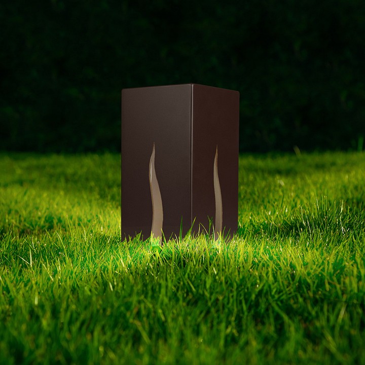 Наземный низкий светильник Пламя v10221