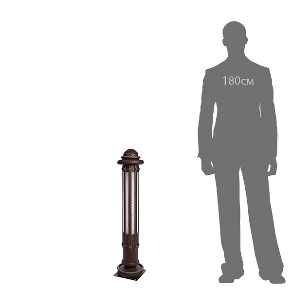 Наземный низкий светильник Колонна v10231