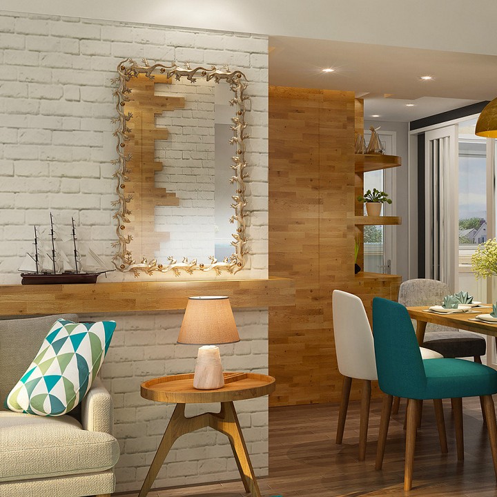 Зеркало настенное Ящерицы v20013