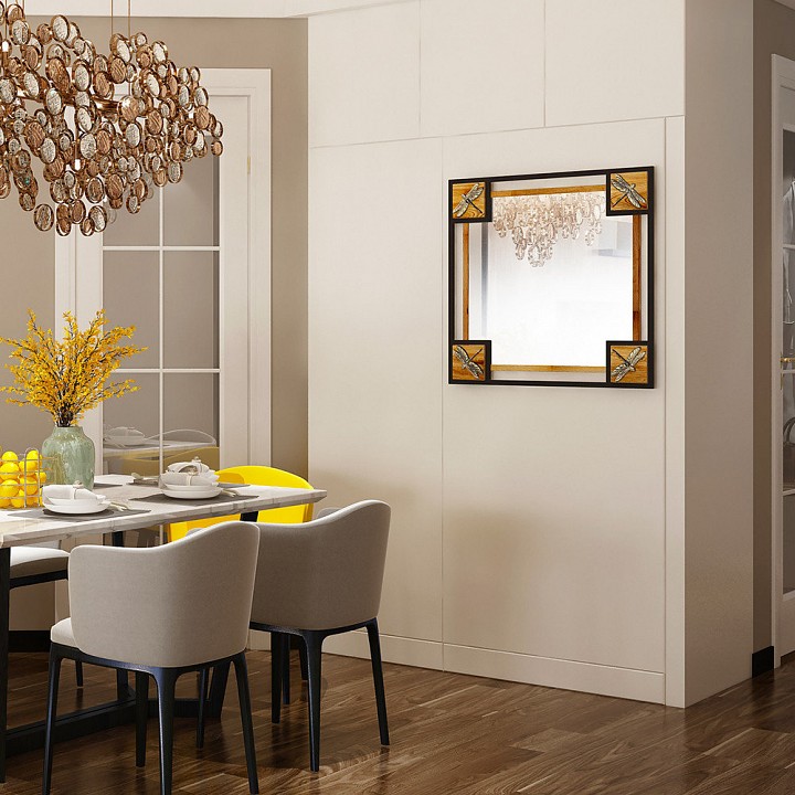 Зеркало настенное Стрекозы v20042