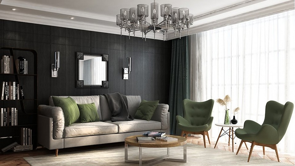 Зеркало настенное Стрекозы v20044