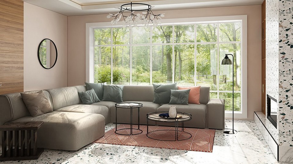 Зеркало настеннное Орбита v20114