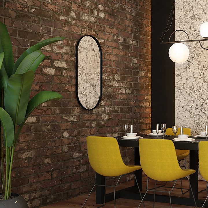 Зеркало настенное Арена v20165