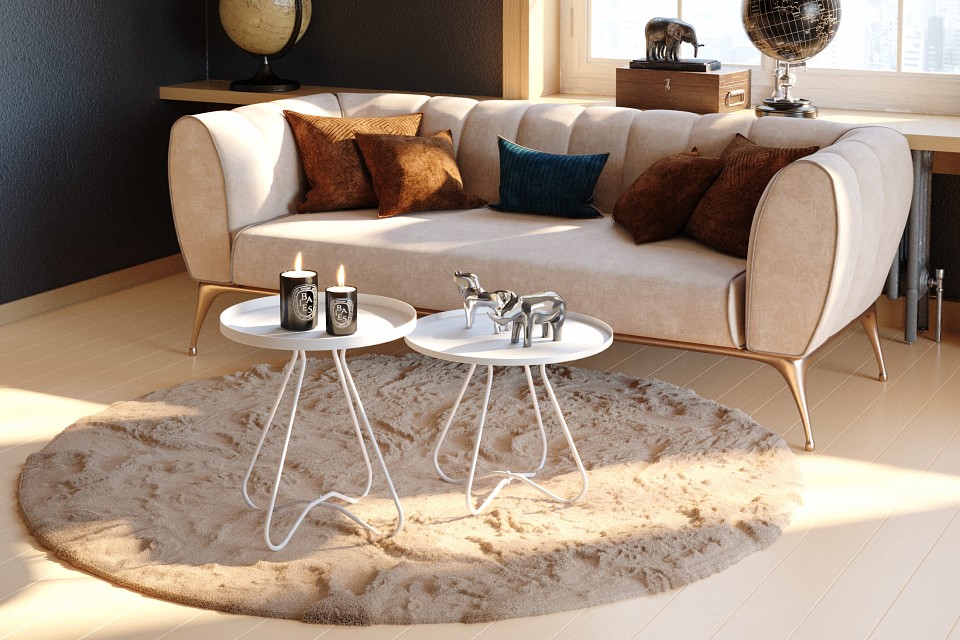 Набор из 2 столов журнальных sht-ct3-ct3-2