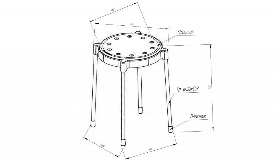 Табурет sht-s36