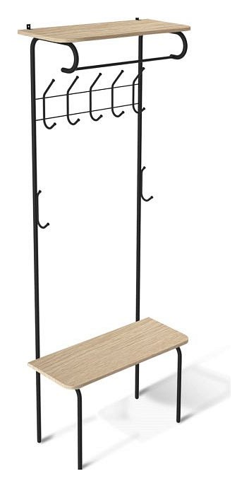 Вешалка с тумбой sht-hw1