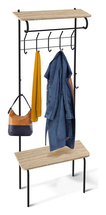 Вешалка с тумбой sht-hw1