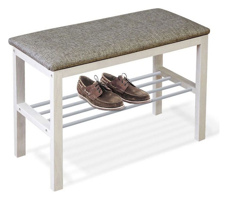 Банкетка-стеллаж для обуви Альберо sht-b2