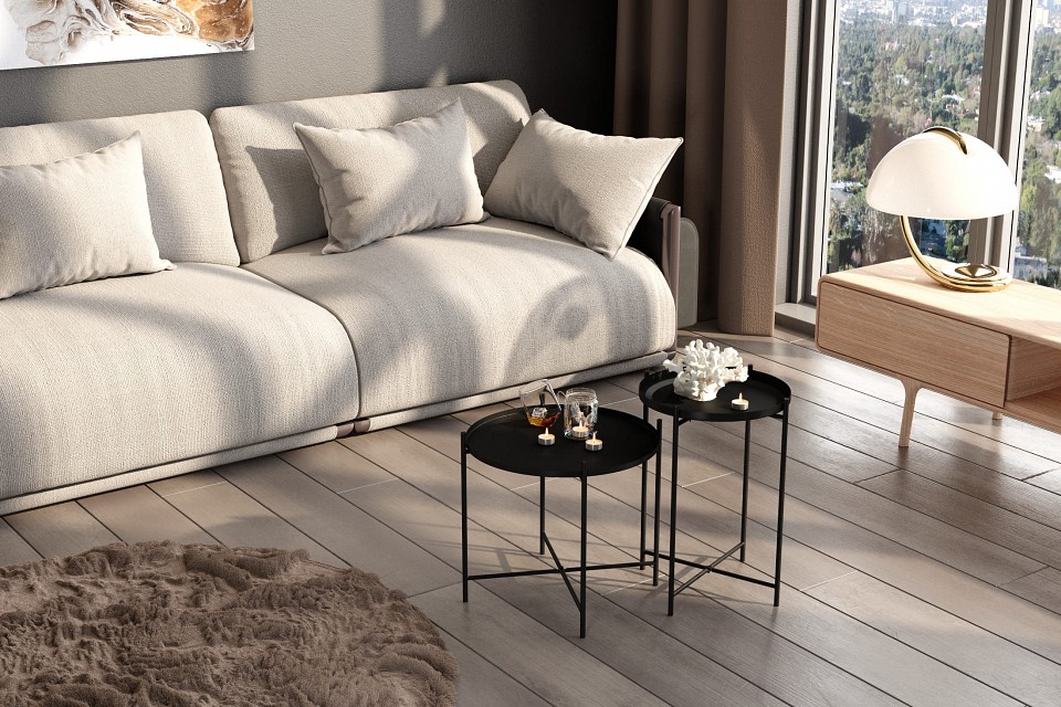 Набор из 2 столов журнальных sht-ct8-ct8-2