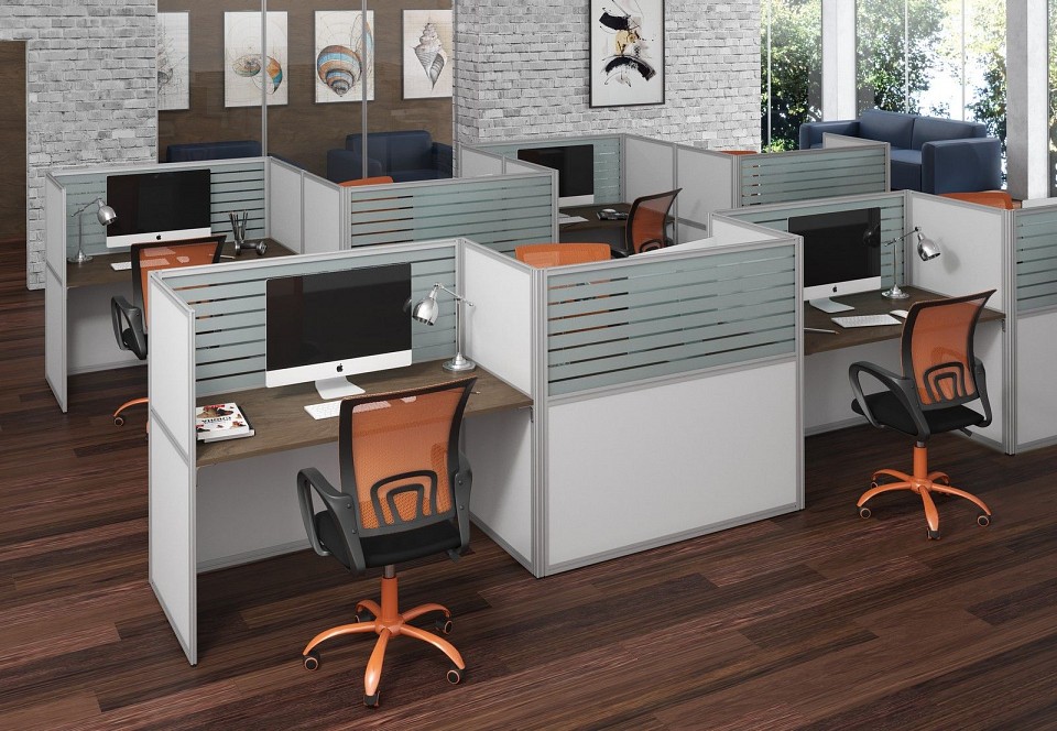 Перегородка офисная rand rp130sg90