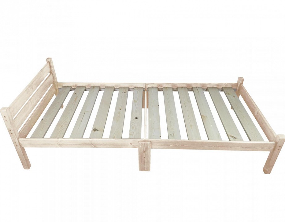 Кровать односпальная Компакт 2000x1000 натуральный