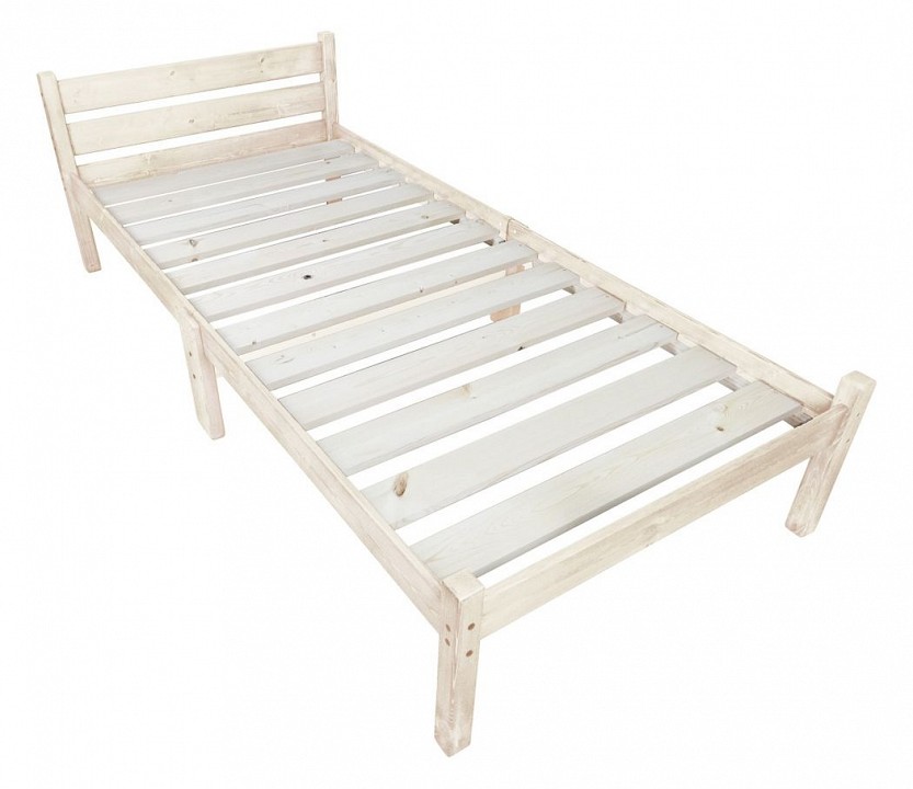 Кровать односпальная Компакт 2000x600 натуральный