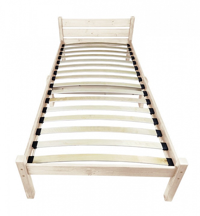 Кровать односпальная Компакт Орто 2000x600 натуральный