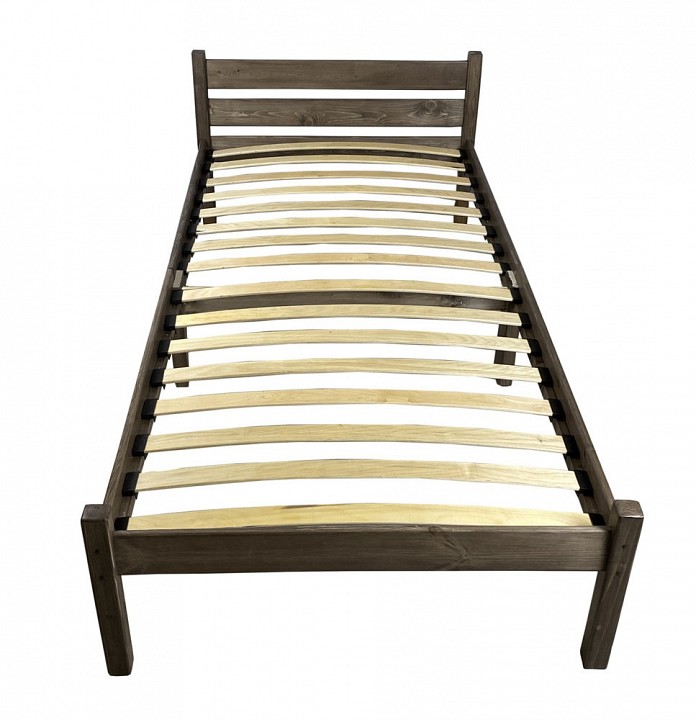 Кровать односпальная Компакт Орто 2000x600 венге