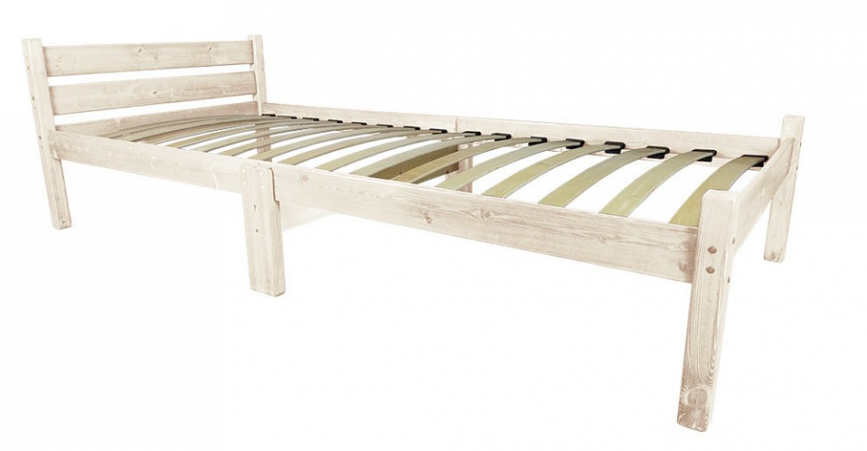 Кровать односпальная Компакт Орто 2000x800 натуральный