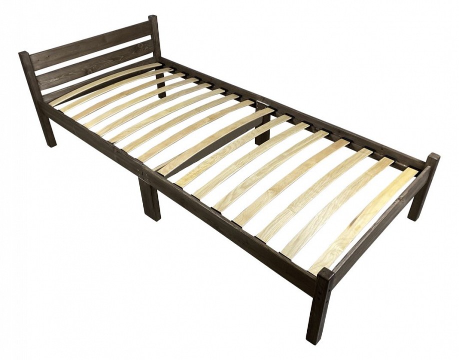 Кровать односпальная Компакт Орто 2000x900 венге