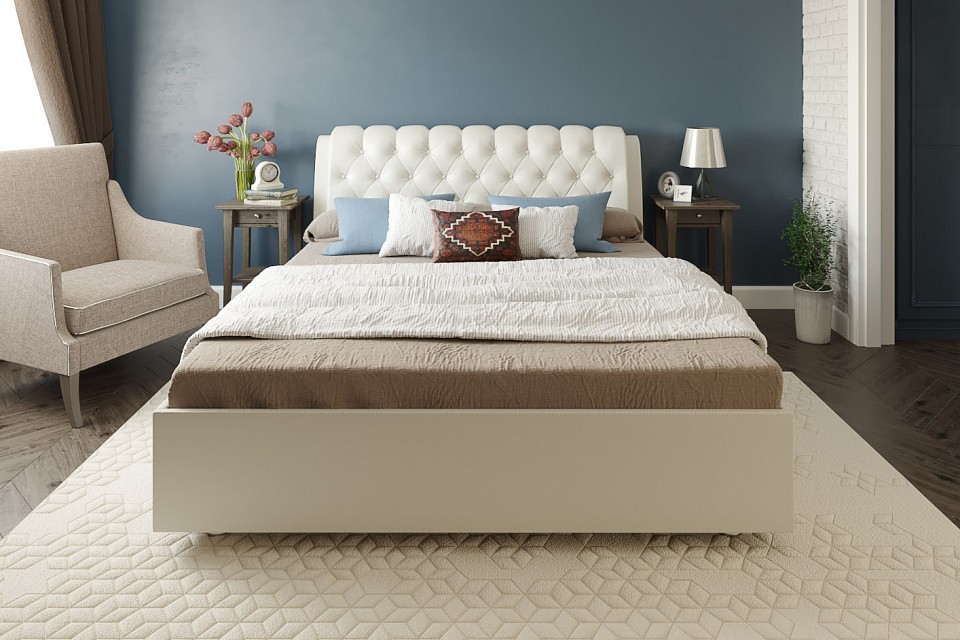 Кровать двуспальная olivia 160-190