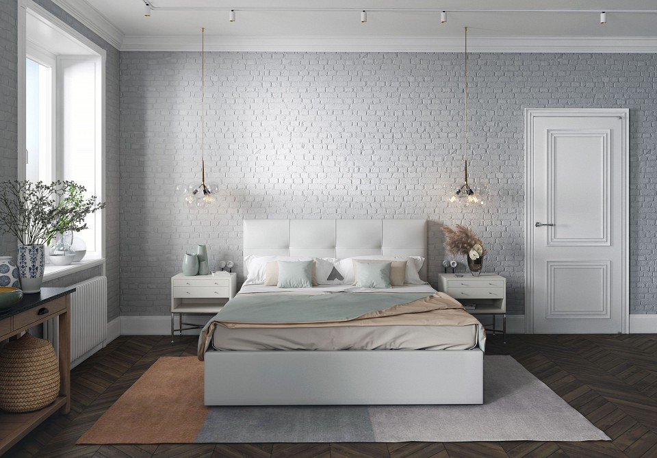 Кровать двуспальная caprice 180-200