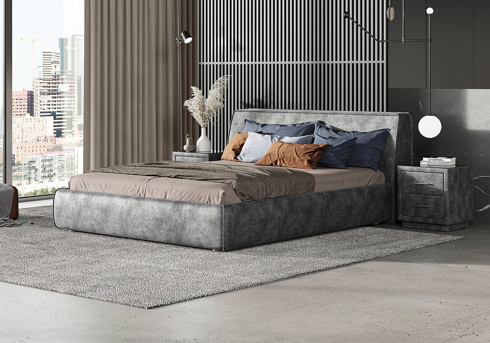 Кровать двуспальная altea 160-200