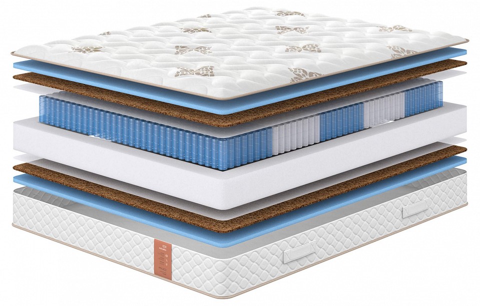 Матрас односпальный eco middle 190-90