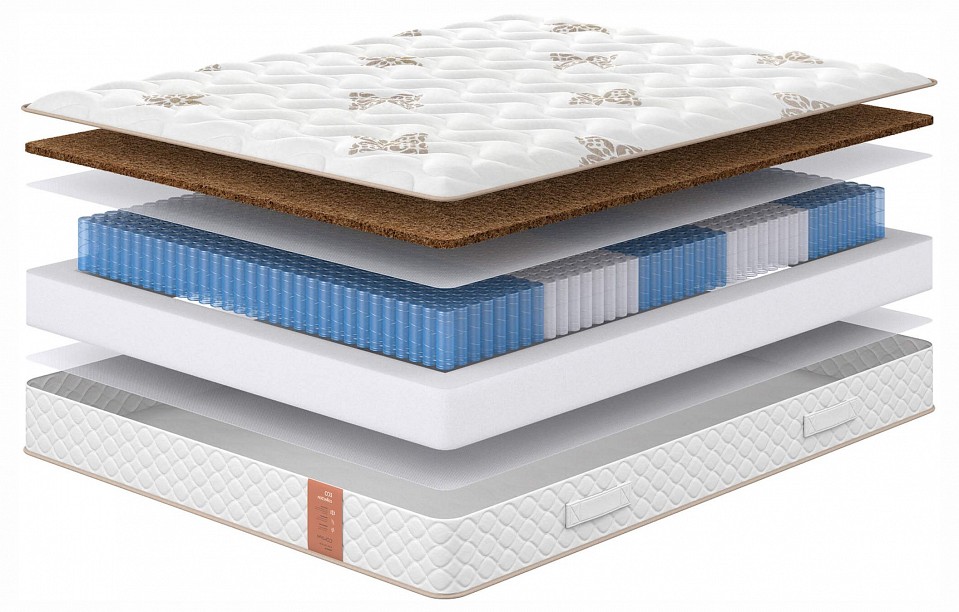 Матрас полутораспальный eco top 1900x1400