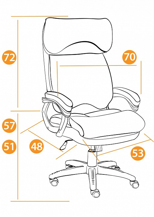 Кресло компьютерное duke