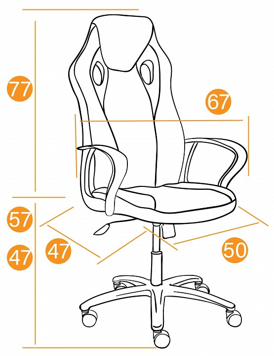 Кресло игровое racer gt new