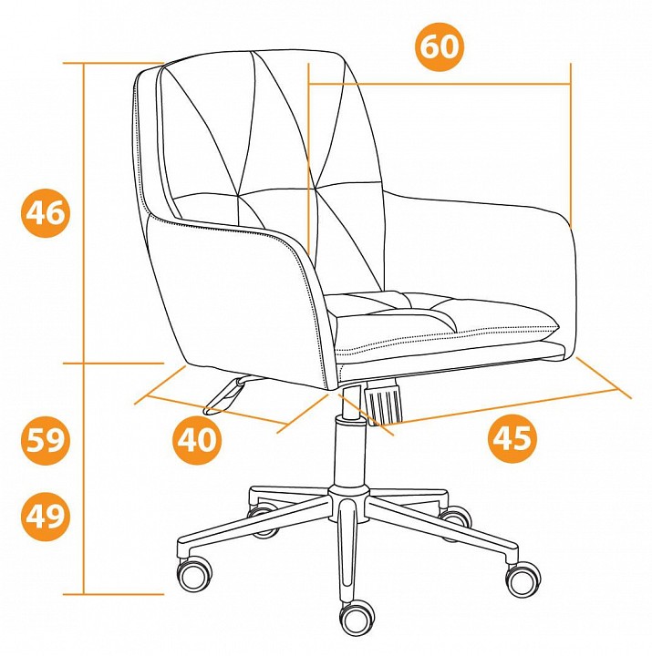 Кресло компьютерное garda