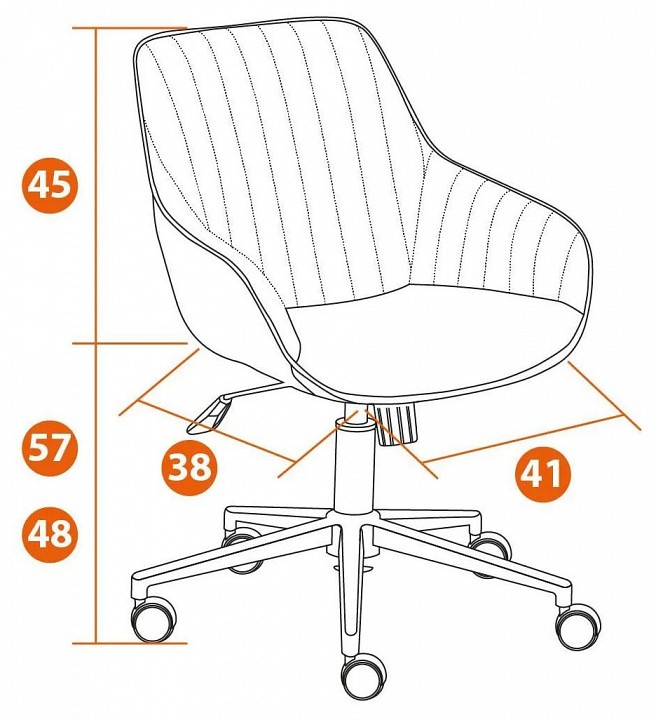 Кресло компьютерное dublin