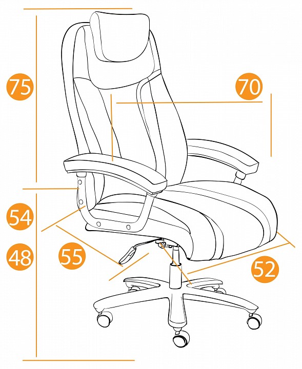 Кресло для руководителя trust
