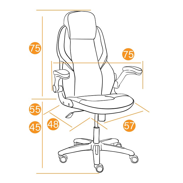 Кресло компьютерное bazuka